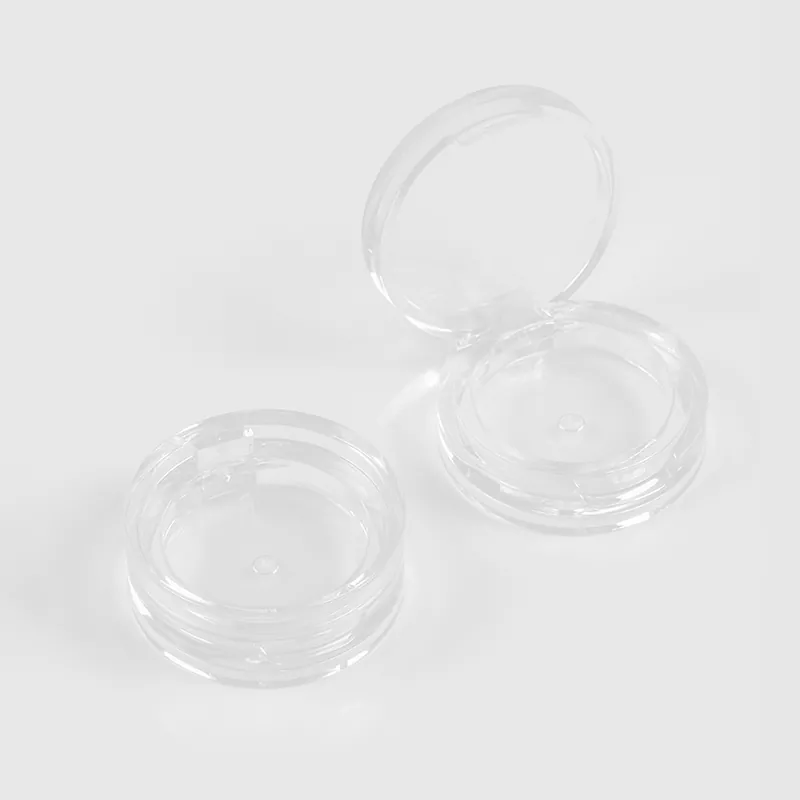 Clear Small Pressed Powder Compact